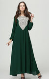 Moroccan Delight Abaya, abaya muslim dress - OVEILA